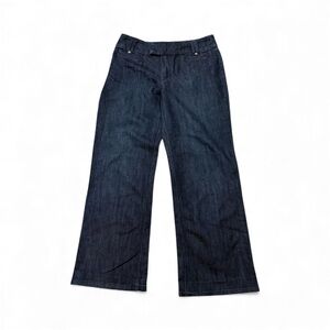 Chicos Platinum size 1.5 wide leg trousers Jean